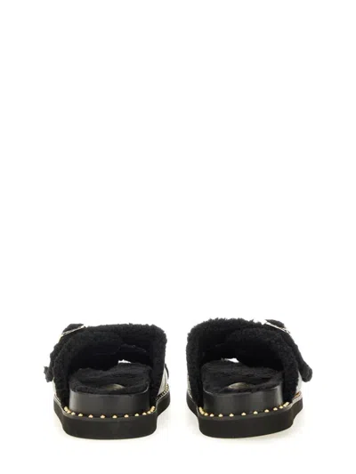 Ash Utah Bis Sandals In Black