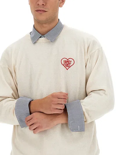 Family First Jersey With Logo In Neutral
