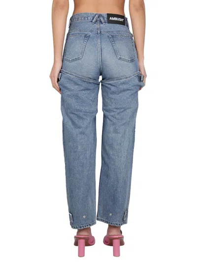 Ambush Five Pocket Jeans In Blue