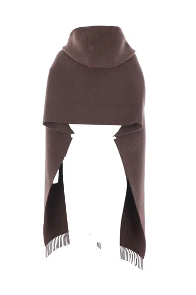 Brunello Cucinelli Scarfs In Brown
