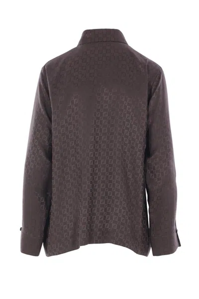 Fendi Shirts In Brown