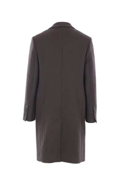 Ami Alexandre Mattiussi Ami Paris Coats In Gray