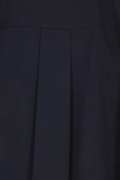 Brunello Cucinelli Monili Detail Curved Hem Shirt In Blue