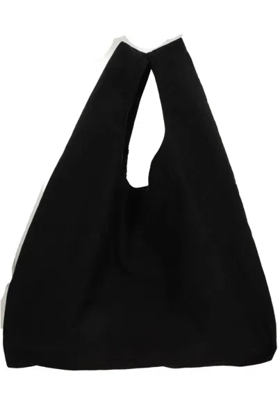 Dsquared2 Black Canvas Tote With Patches Men In Black