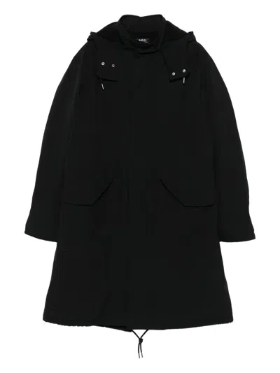 Apc A.p.c. Parka Anatole Clothing In Black