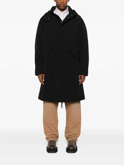 Apc A.p.c. Parka Anatole Clothing In Black