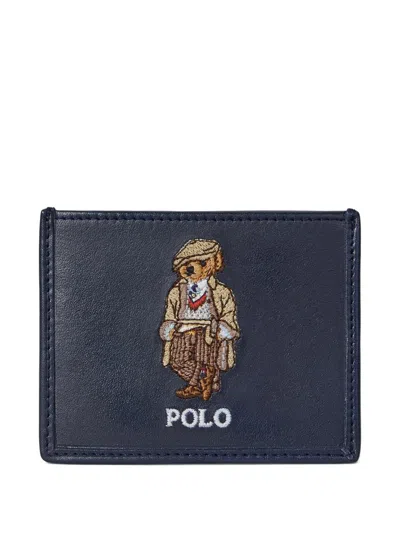 Polo Ralph Lauren Card Case-small Accessories In Blue