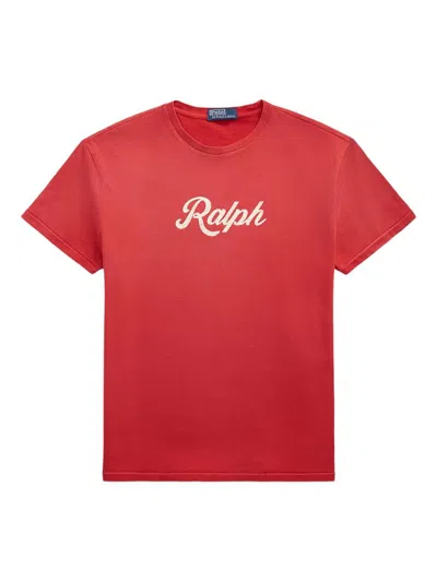 Polo Ralph Lauren Short Sleeve-t-shirt Clothing In Red