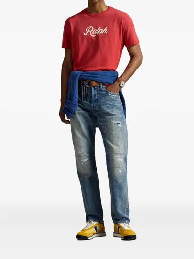 Polo Ralph Lauren Short Sleeve-t-shirt Clothing In Red