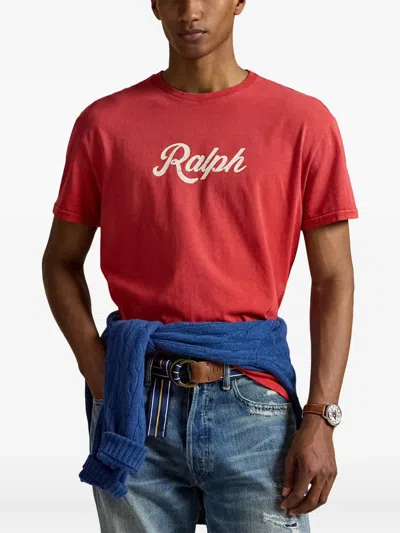 Polo Ralph Lauren Short Sleeve-t-shirt Clothing In Red