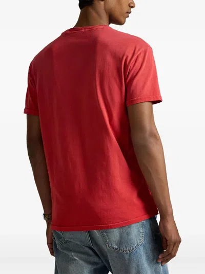 Polo Ralph Lauren Short Sleeve-t-shirt Clothing In Red