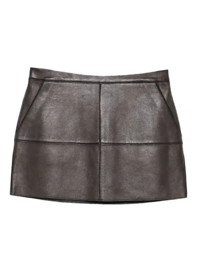 P.a.r.o.s.h Midi And Knee Length Skirt Design In Brown