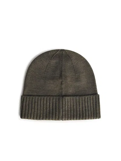 Polo Ralph Lauren Green Wool Beanie In Neutral