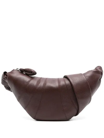 Lemaire Leather Shoulder Bags In Brown