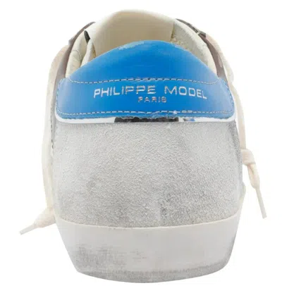 Philippe Model Low Top Sneakers Contrasting Panels In Multi