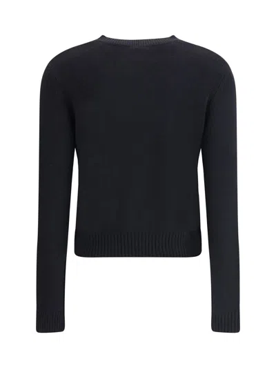 Lisa Yang Crew-neck Long-sleeves Sweater In Black