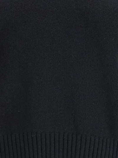 Lisa Yang Crew-neck Long-sleeves Sweater In Black