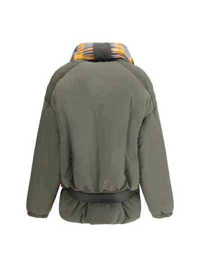 Marbell Amy Puffer Jackets Green In Green