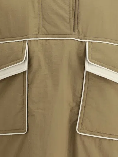 Marbell Zoe Anorak Jacket In Polyamide In Brown