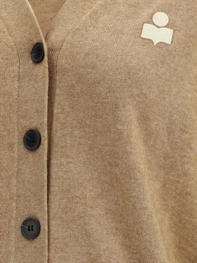 Isabel Marant Étoile Karina Cardigan In Brown