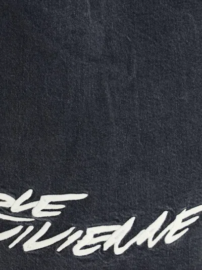 Kenzo X Futura 2000 Embroidery In Black