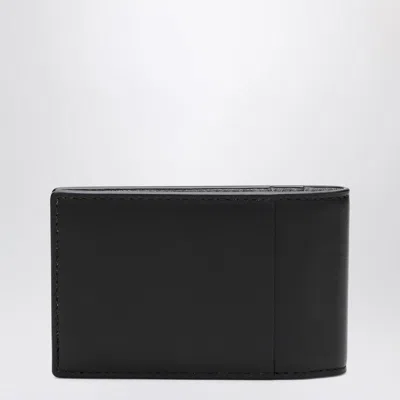 Maison Margiela Logo Card Holder Bi-fold Design In Black