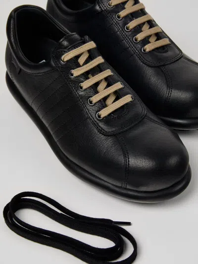 Camper Low-top Lace-up Trainers In Black