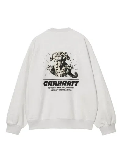 Carhartt Wip Wiptopia Sweat Clothing In White