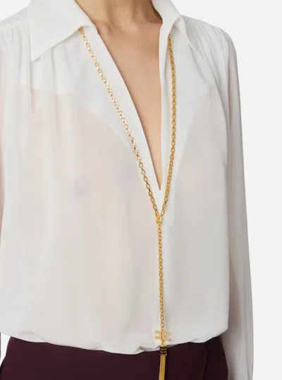 Elisabetta Franchi Shirts In White