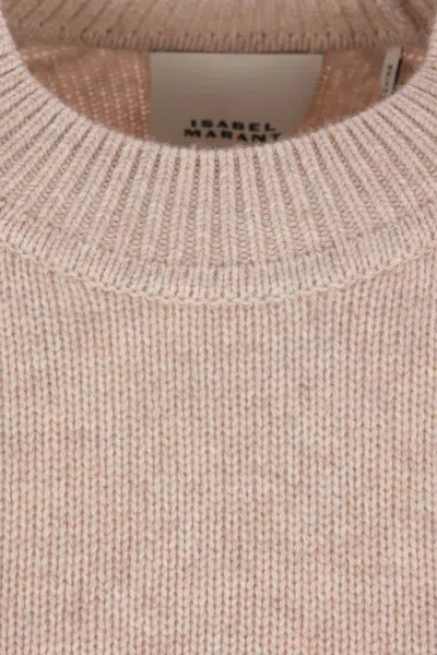 Isabel Marant Wool And Cashmere Pullover In Neutral