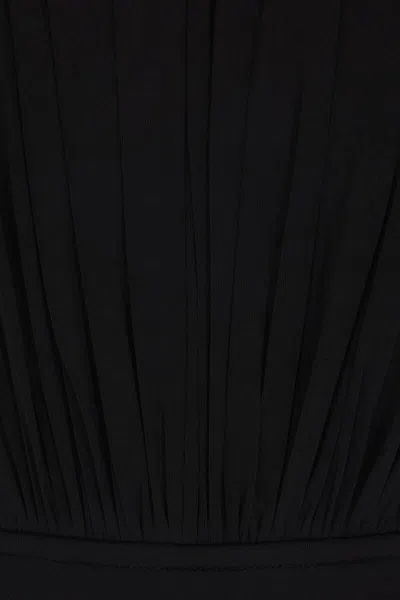Zimmermann Hypnotic Column Dress In Black