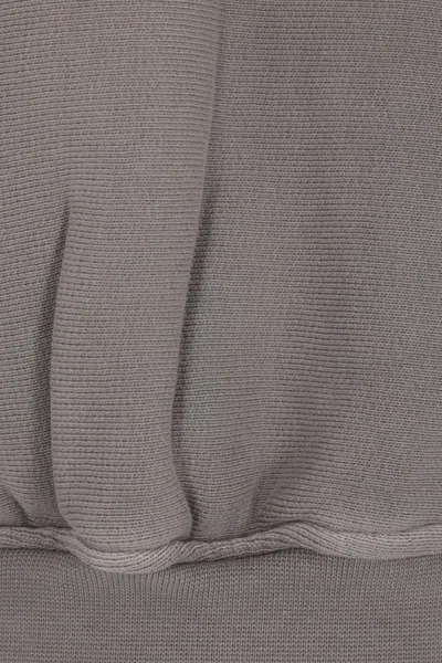 Alexander Wang Stretch-cotton Oversized Cropped Hoodie In Gray