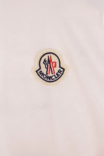 Moncler T-shirts And Polos In White
