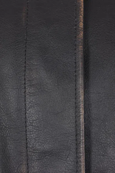 Jil Sander Long-sleeved Casual Jacket In Black