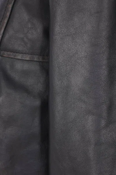Jil Sander Long-sleeved Casual Jacket In Black