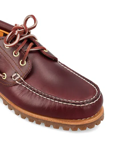 Timberland Authentic Boat Shoe In Purple