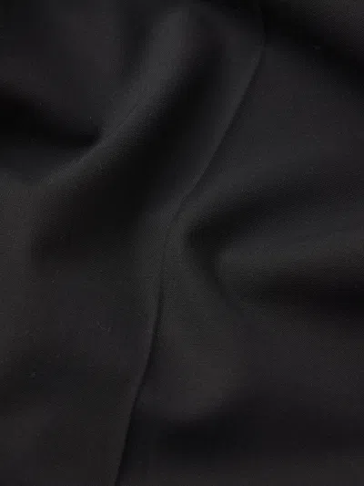 Frame The Cuffed Pleated Trouser Pants In Black