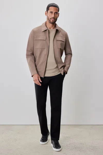 Robert Barakett Jerry Utility Jacket In Brown