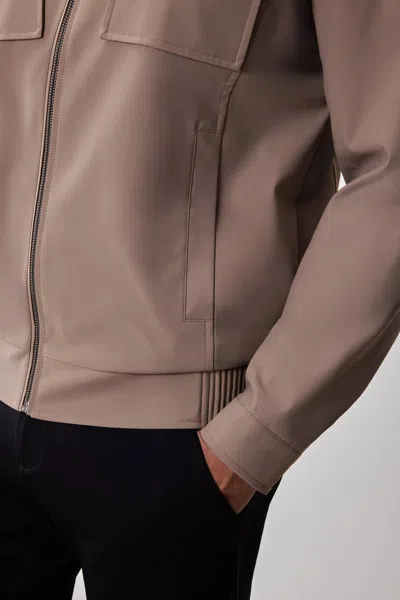 Robert Barakett Jerry Utility Jacket In Brown