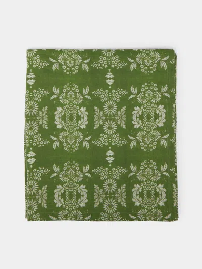 Zsuzsanna Nyul Daisy Linen Rectangular Tablecloth (118in/3m)