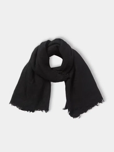 Frenckenberger Cashmere Scarf One Size In Black