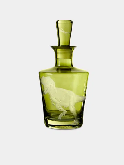 Artel Dinosaur Hand-engraved Crystal Decanter