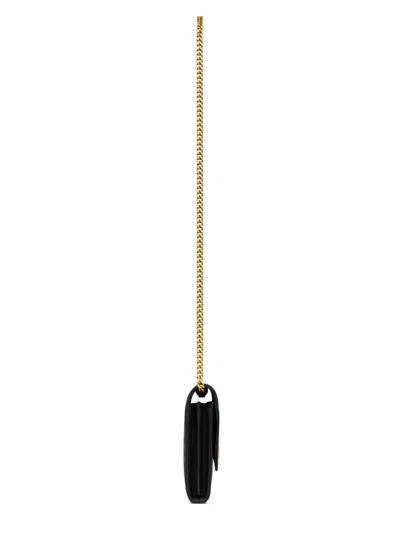 Saint Laurent "cassandre" Clutch Bag With Chain