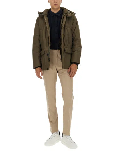 Woolrich "cloud Arctic" Parka In Green