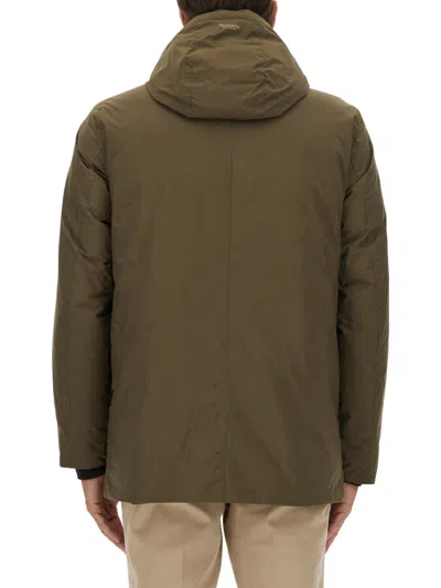 Woolrich "cloud Arctic" Parka In Green