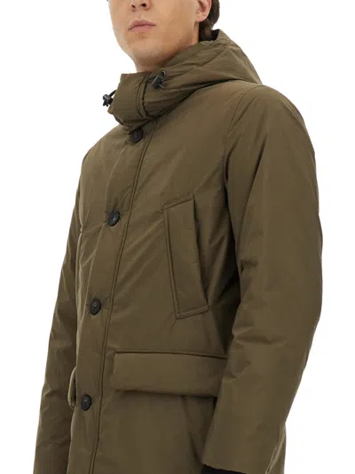 Woolrich "cloud Arctic" Parka In Green