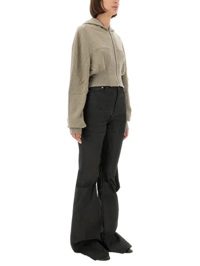 Rick Owens X Drkshdw "gimp Collage" Sweatshirt In Gray