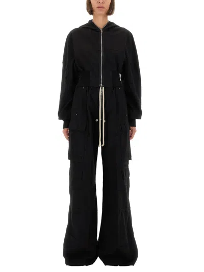 Rick Owens X Drkshdw "gimp Collage" Sweatshirt In Black