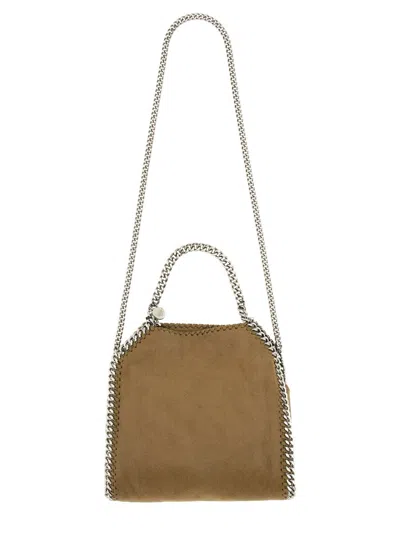 Stella Mccartney Chain Strap Soft Structure Shoulder Bag In Green