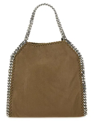 Stella Mccartney Chain Strap Soft Structure Shoulder Bag In Green